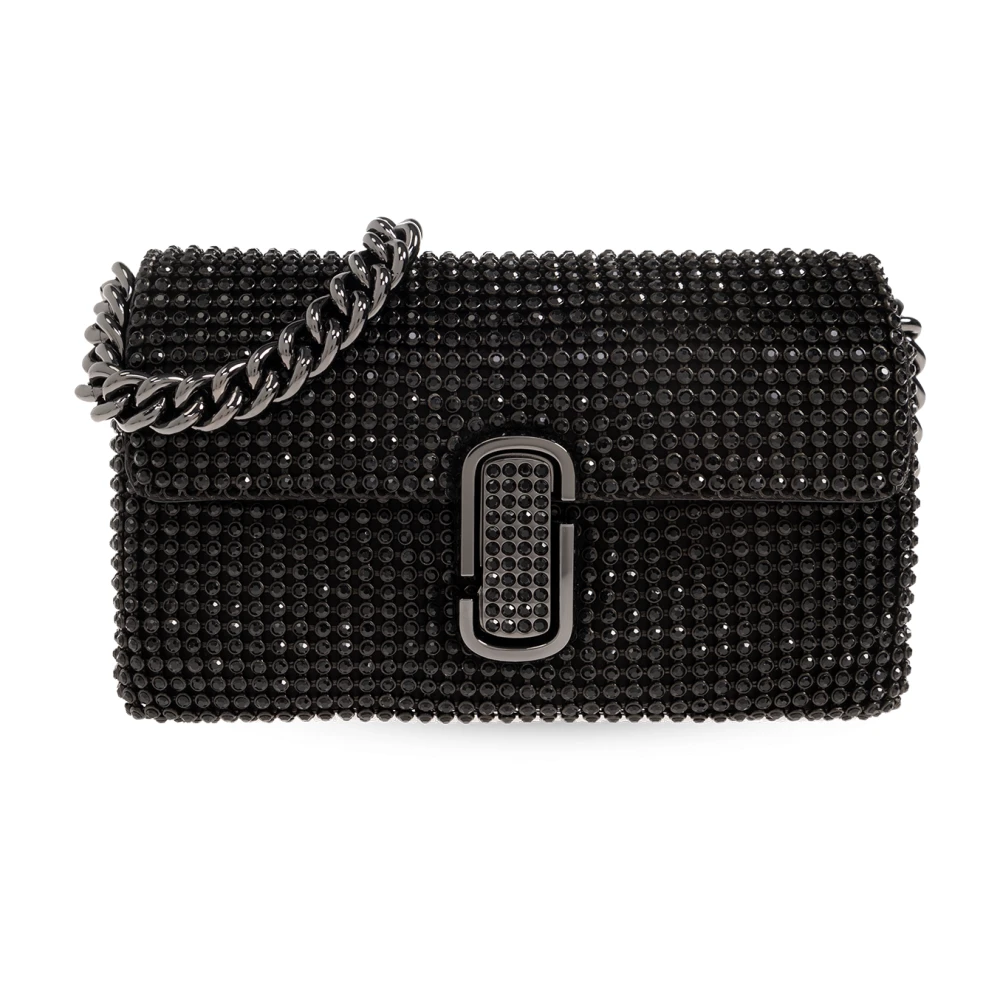 Marc Jacobs Women's Black ‘The J Marc Mini’ Shoulder Bag