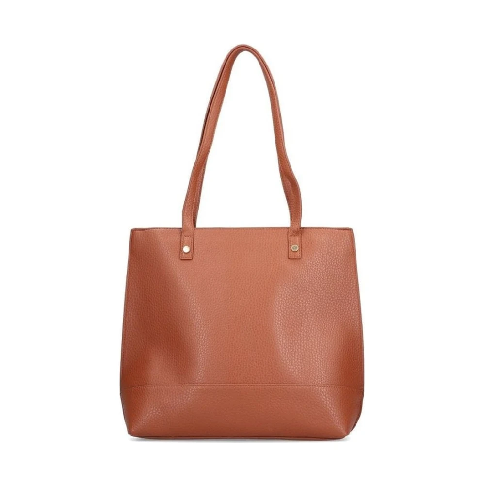 Rieker Casual Beige Tote Bag Brown Dames