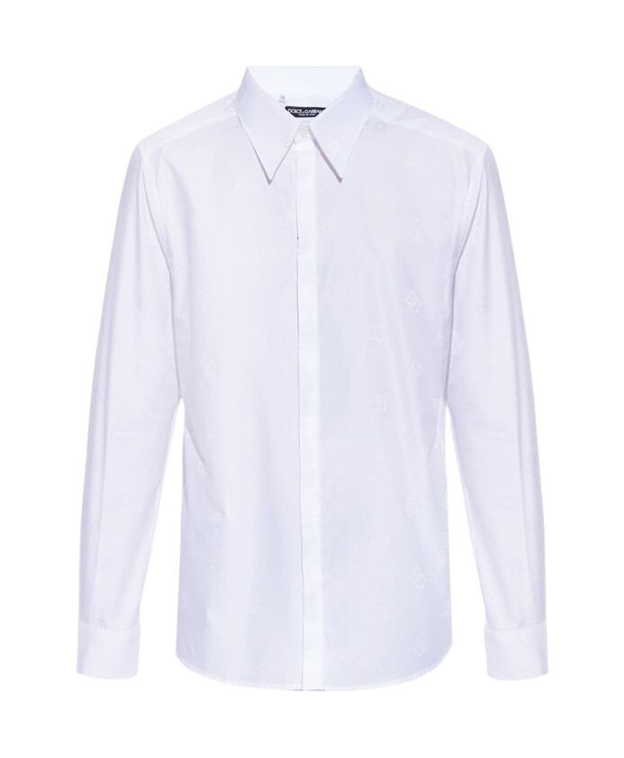 chemise-en-coton-blanc