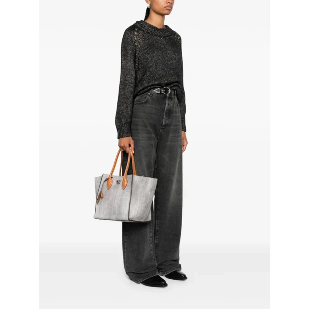 Ermanno Scervino Maggie Tote Tas in Duif Grijs Gray Dames