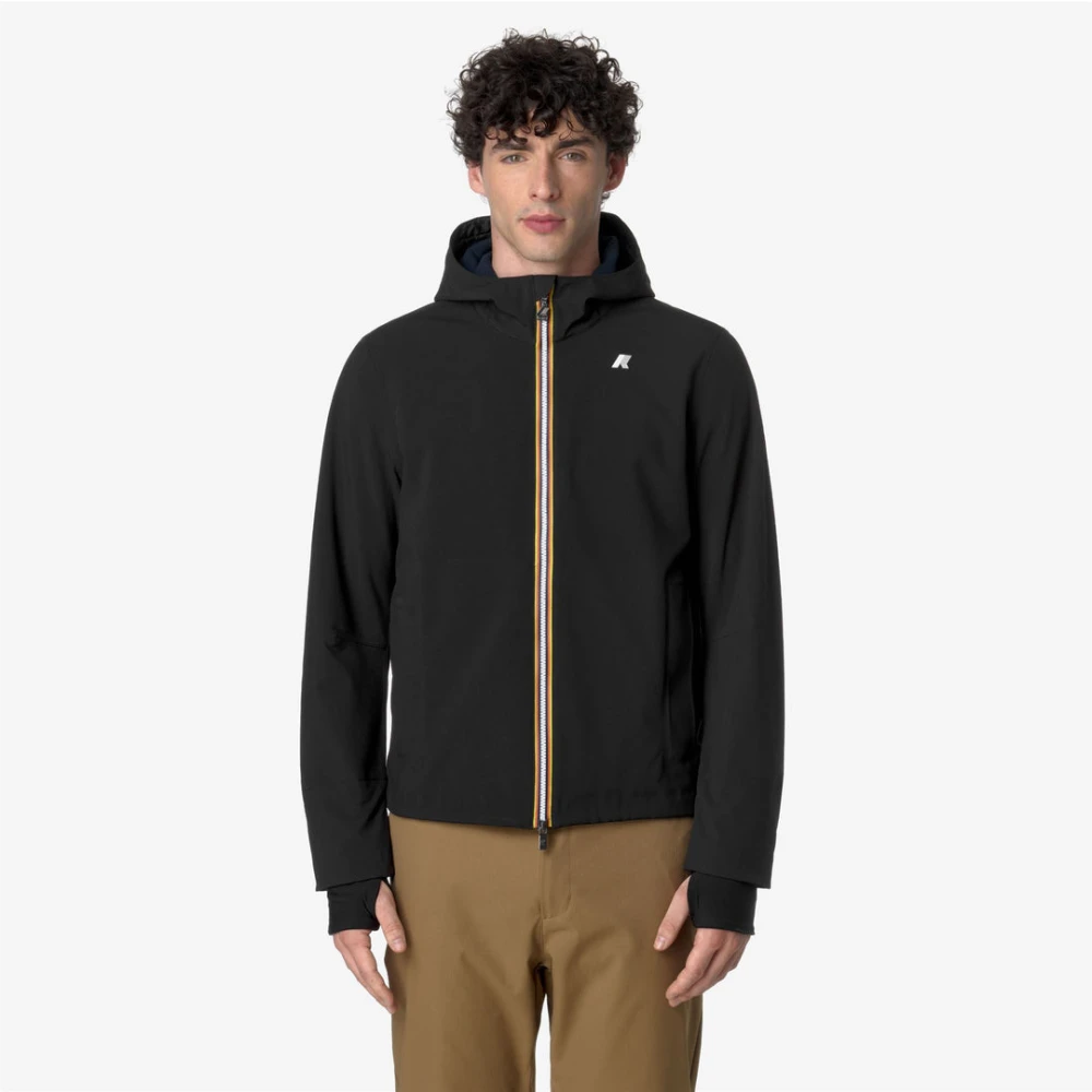 K-way Stijlvol Zwart Blauw Jack Black Heren