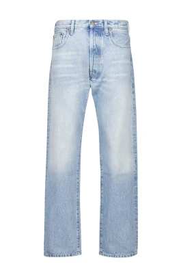 Ljusblå Regular Fit Denim Jeans