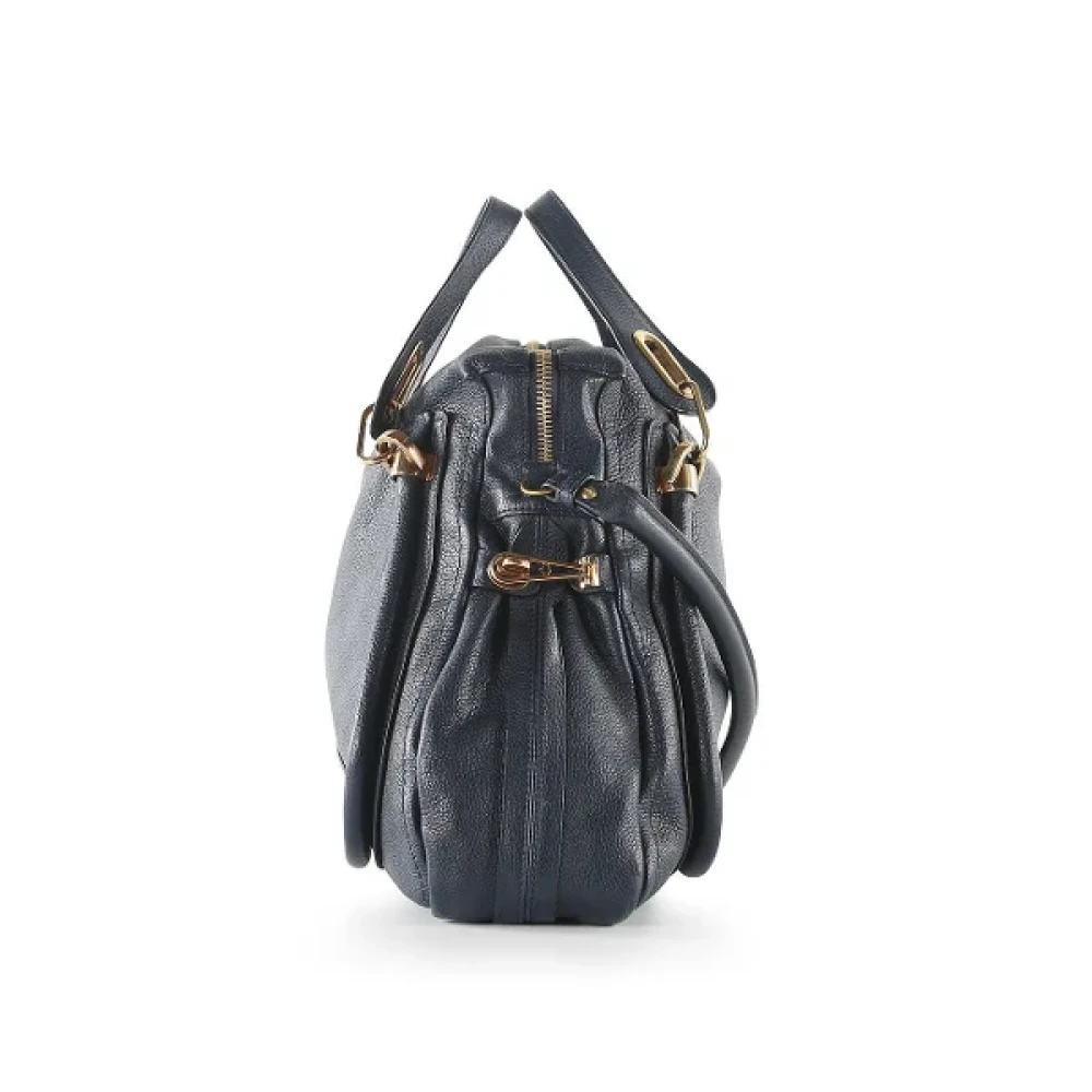 Chloé Pre-owned Leather shoulder-bags Blue Dames