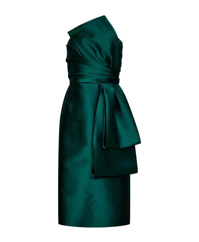 green-draped-ruffle-dress