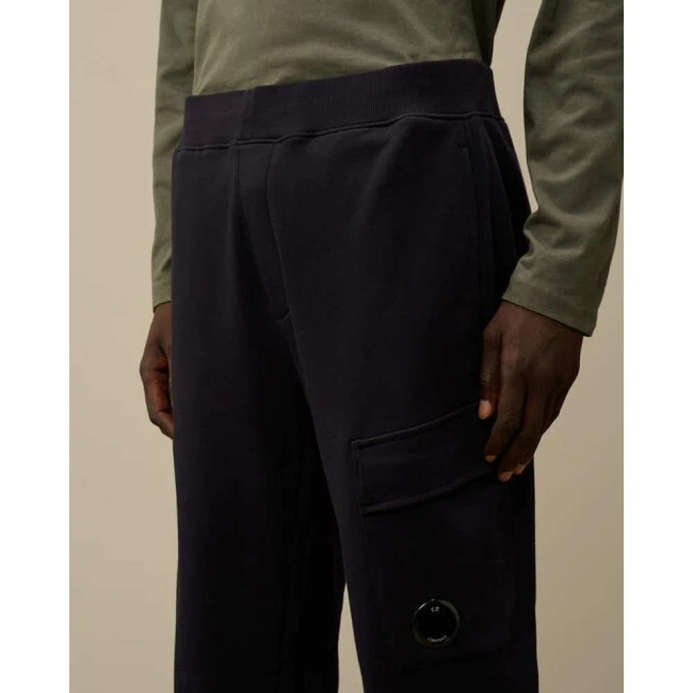 C.P. Company Blauwe Broek voor Mannen Blue Heren