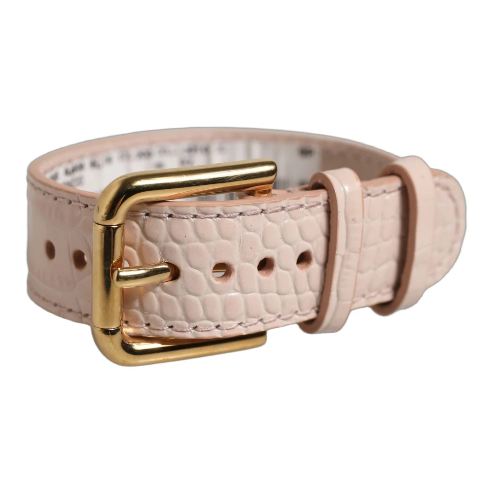 Dolce & Gabbana Bracelets, Female, One Size, Bracelet Belt Pink