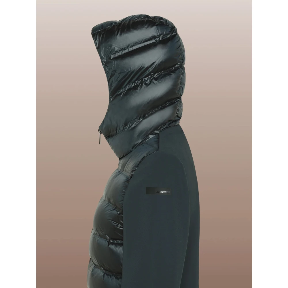 RRD Gewatteerde Hoodie Jas Green Dames