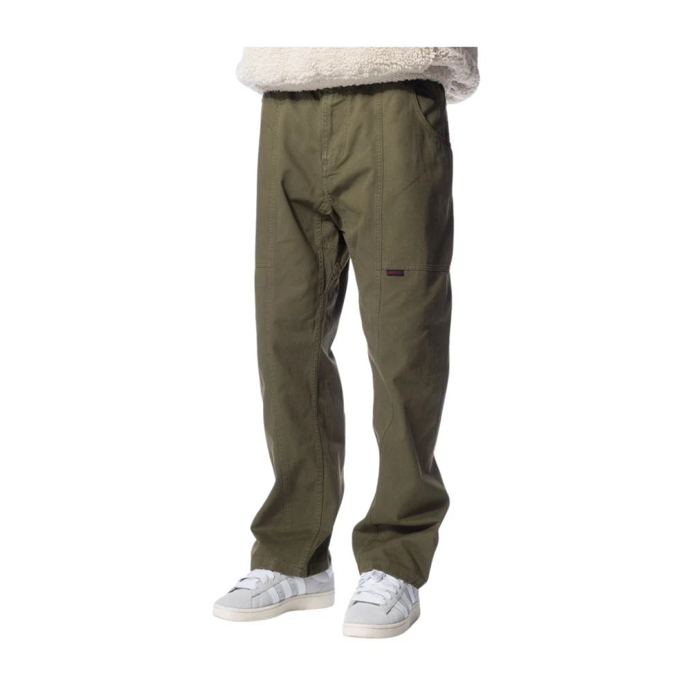 Gramicci Straight Trousers, Male, L, Vintage Olive Gadget Trousers Green