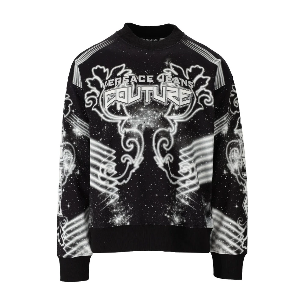 Versace Jeans Couture Galaxy Panel Sweatshirt Black, Herr