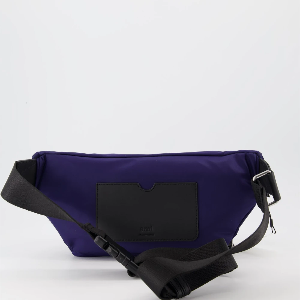 Ami Paris Belt Bags Purple Unisex