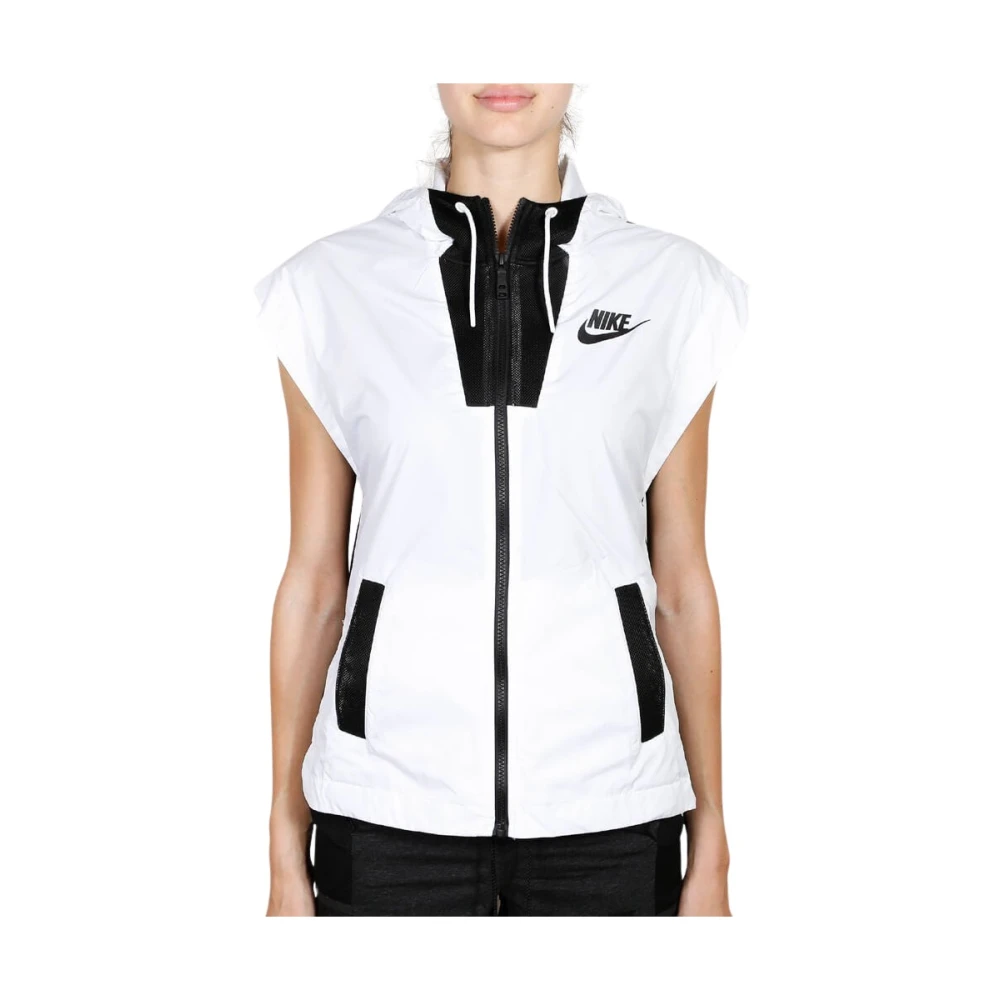 Nike Tech Hypermesh Vest Wit Zwart White Dames