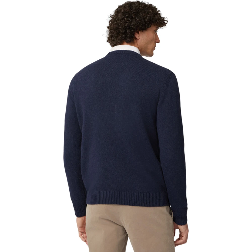 Harmont & Blaine Ronde Hals Trui Blue Heren