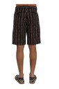 striped-hemp-casual-shorts