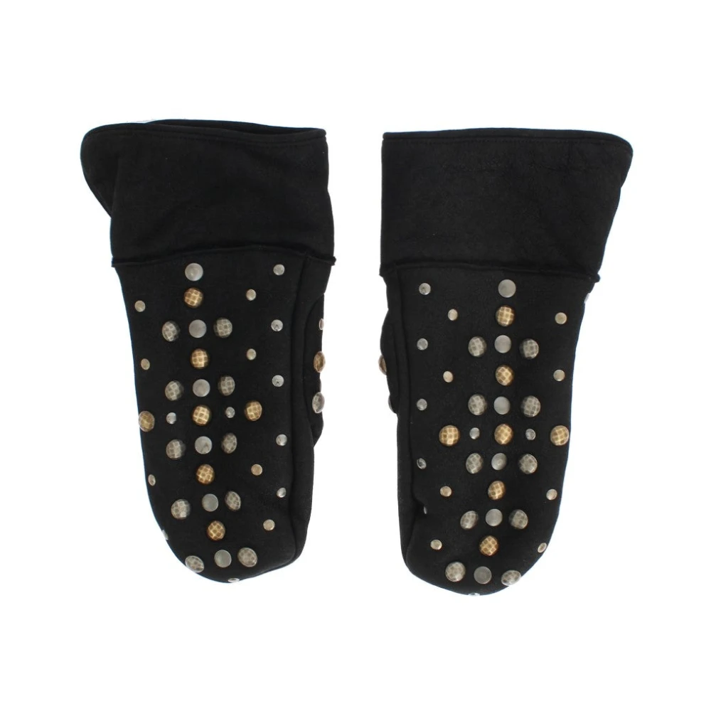 Dolce & Gabbana , Gloves, Female, Black, One Size, Casual Wrist Gloves