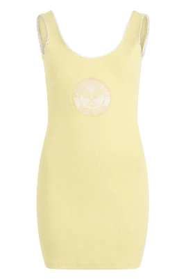 Ribbed Tank Mini Dress Tennis Club