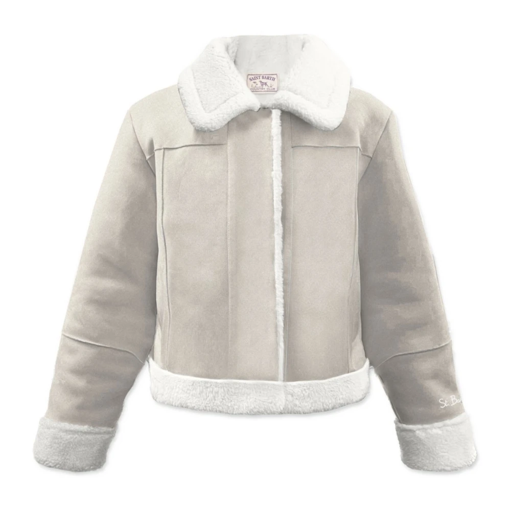 MC2 Saint Barth Beige Jassen voor Mannen Beige Dames
