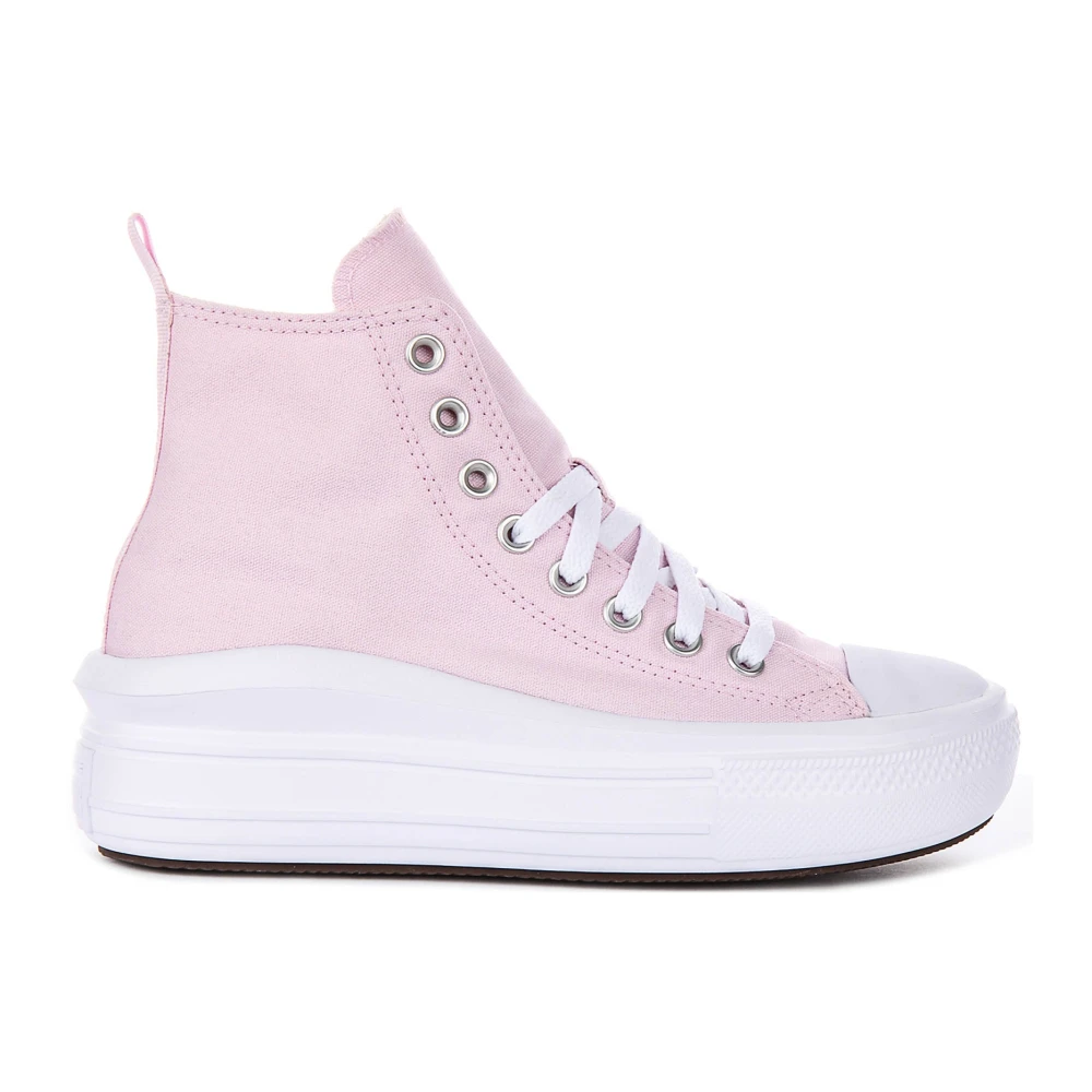 Converse Chuck Taylor Move High Platform - Unisex - Sneakers - Pink - 6 Uk - Shoes