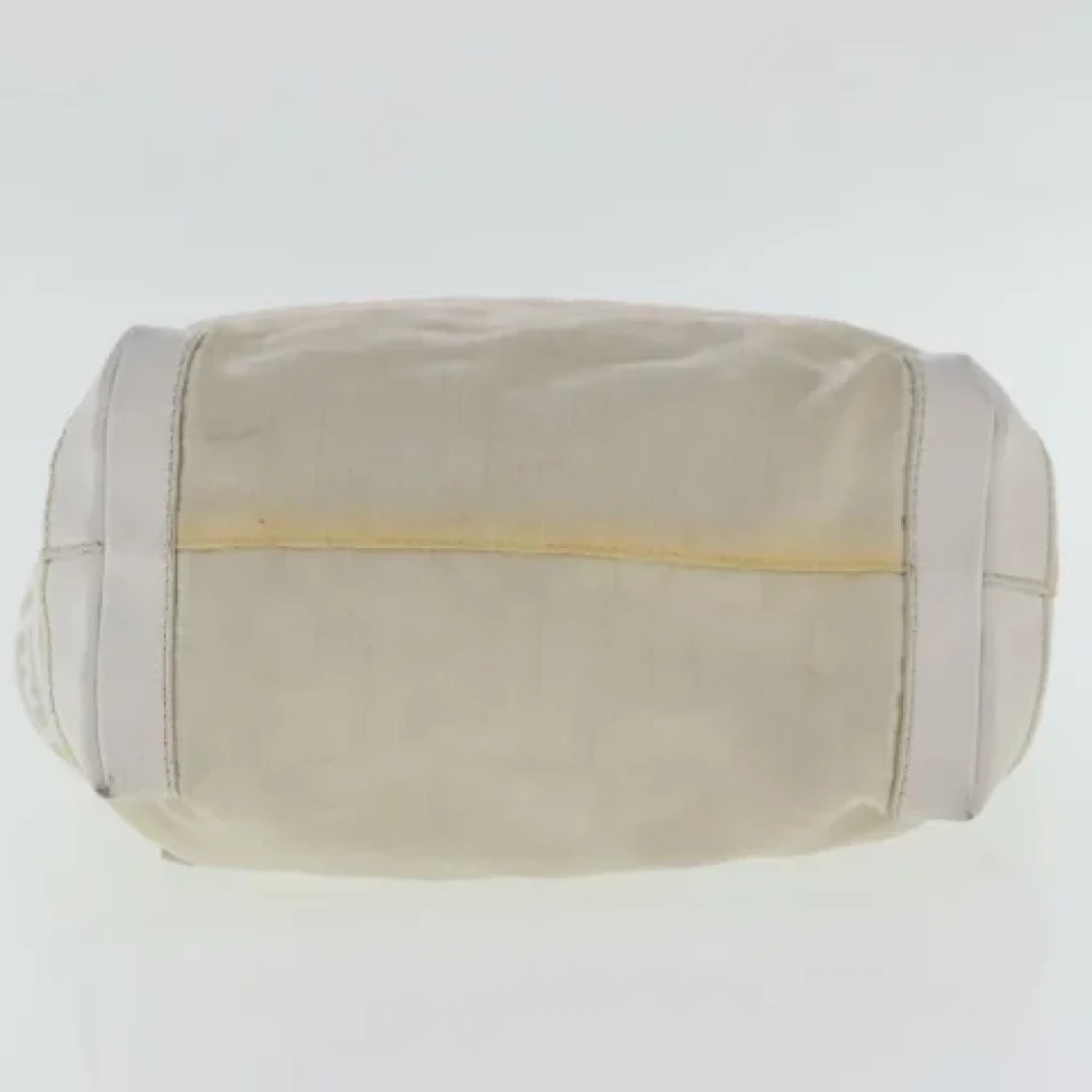 Fendi Vintage Pre-owned Canvas handbags Gray Dames