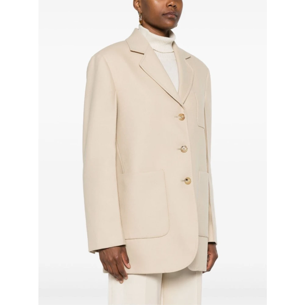 Ermanno Scervino Stijlvolle jas voor mannen Beige Dames