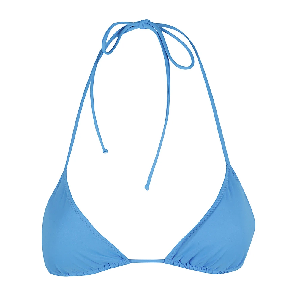 MC2 Saint Barth Driehoekige Bikini Top Blue Dames