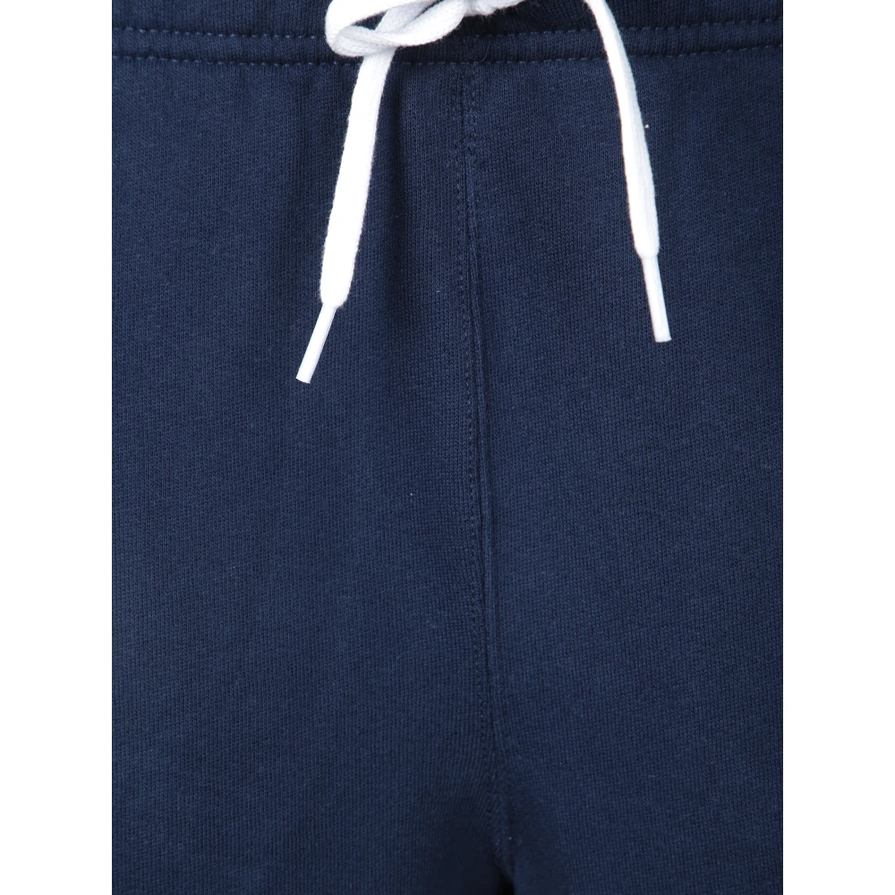 Polo Ralph Lauren Comfortabele katoenen joggerbroek met trekkoord Blue Dames