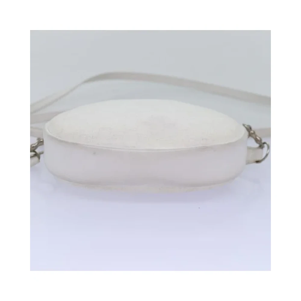 Gucci Vintage Pre-owned Canvas gucci-bags White Dames