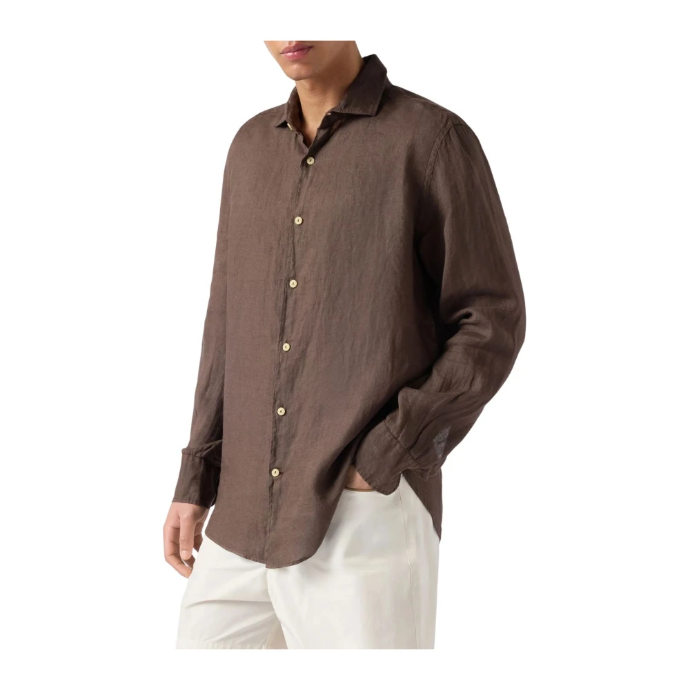 Saint Barth Men's Brown Pamplona Shirt - Casual Shirts - Xl - Shirts