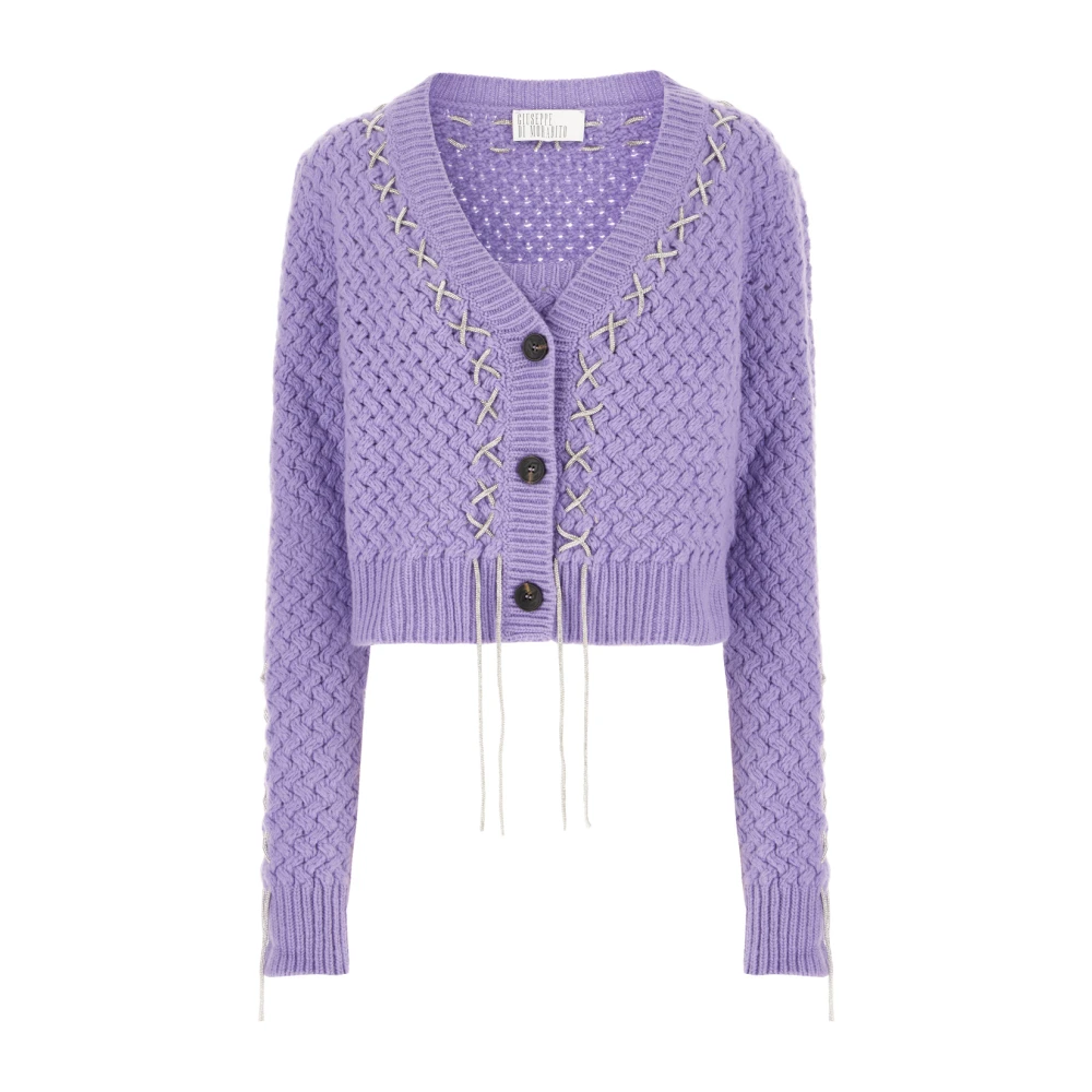Knitwear > Cardigans - - Giuseppe Di Morabito - Modalova