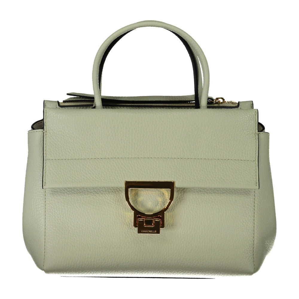 Coccinelle Groene Dames Tas met Handvatten en Verstelbare Band Green Dames