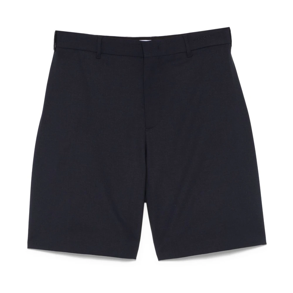 Msgm Blauwe Zomer Shorts Black Heren