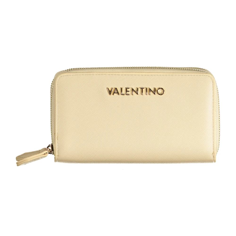 Valentino By Mario Valentino Women's Beige Double Wallet - Wallets & Cardholders - One Size - Accessories