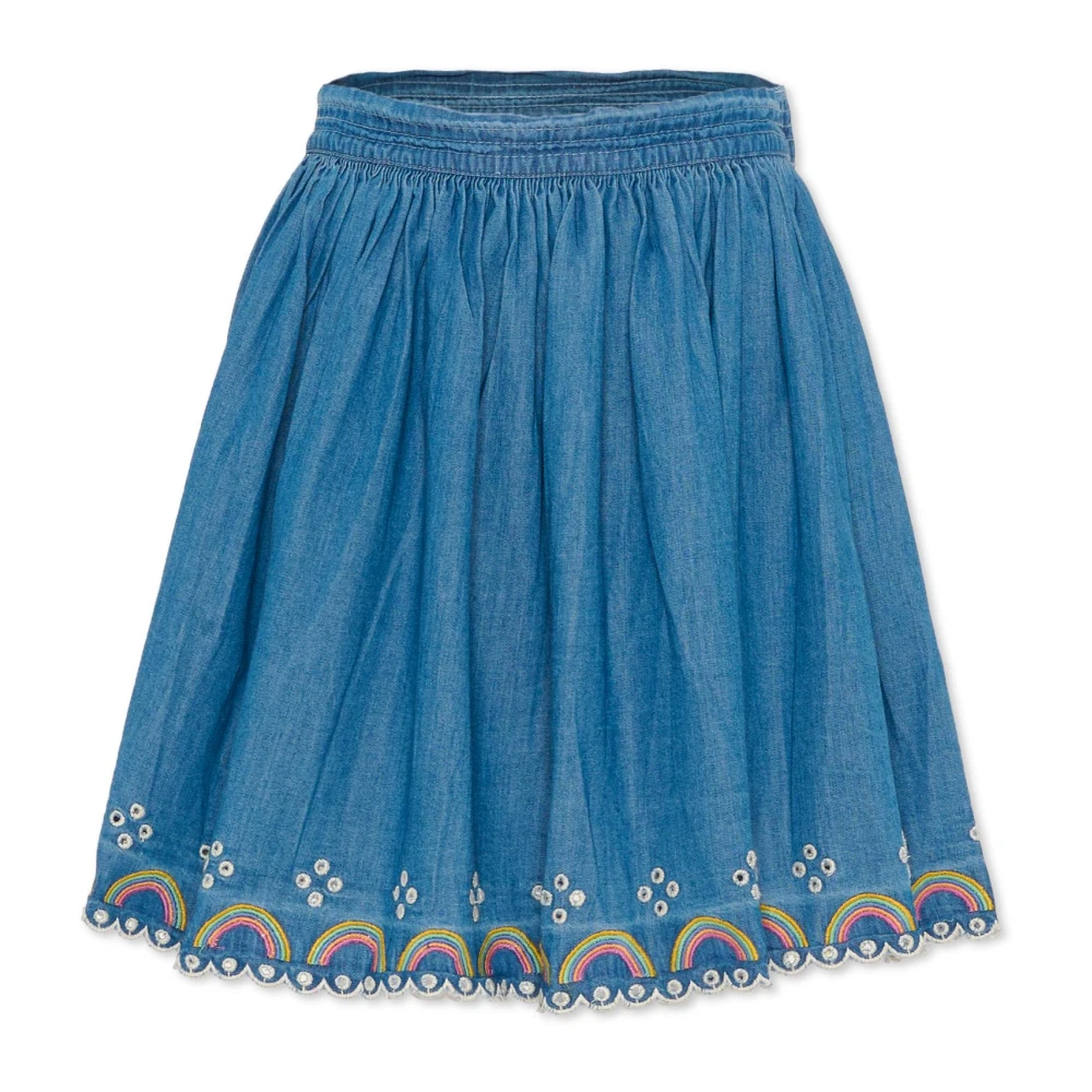 Molo Girls Blue Kids Skirts, 3 Y, Bernie Skirt