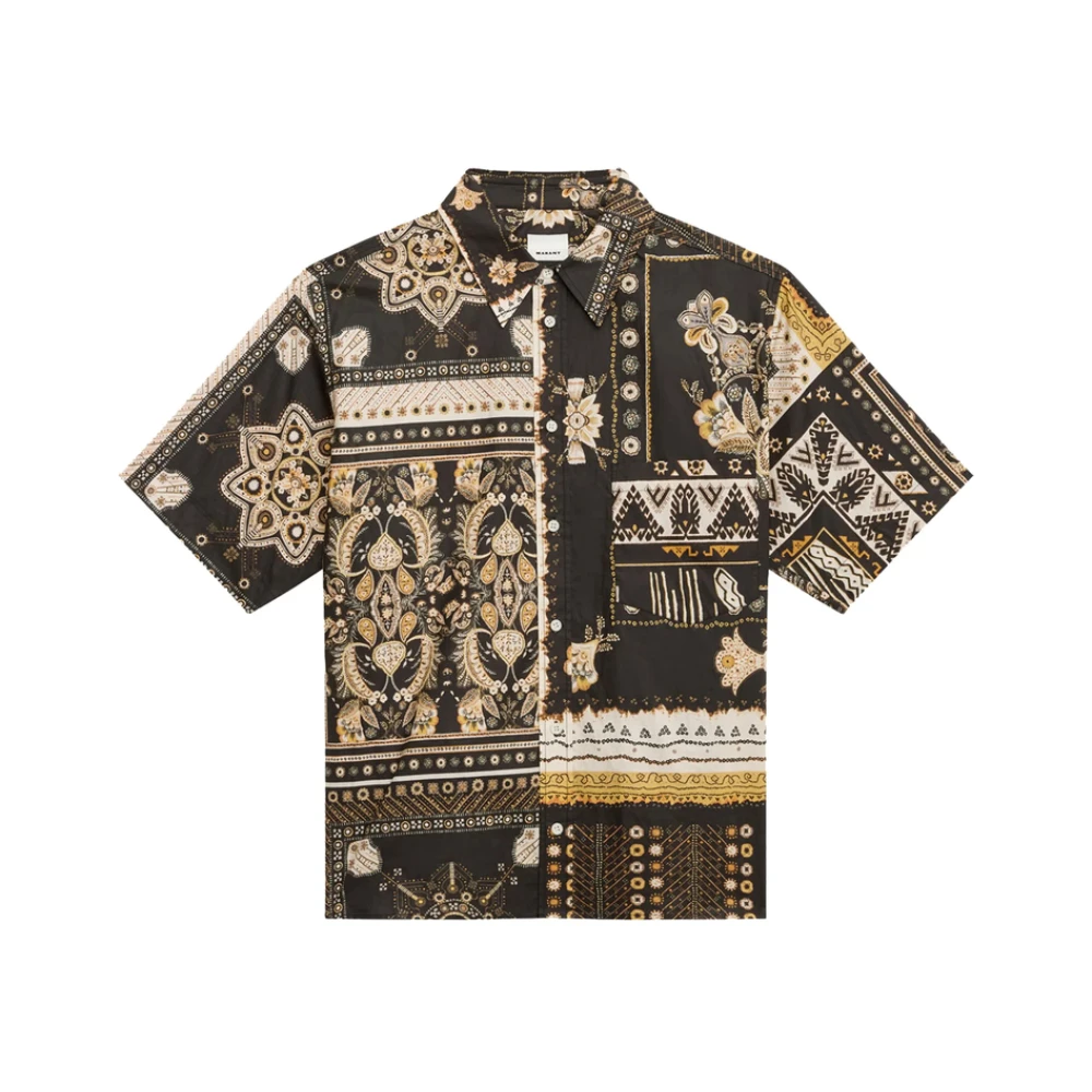 Isabel marant Bandana Print Katoenen Overhemd Multicolor Heren