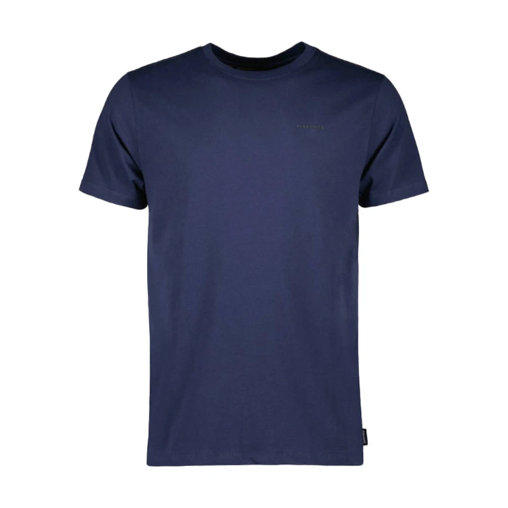 Airforce T-shirt korte mouw Tbm0888-Ss24 Blue Heren