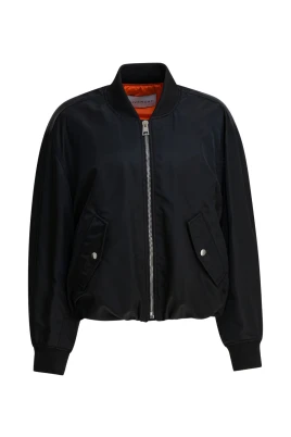 Cropped Cocoon Bomber