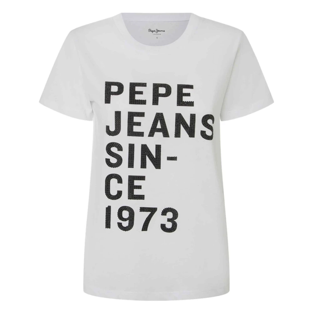 Pepe Jeans Gio T-shirt White Dames