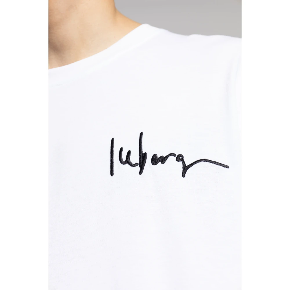Iceberg T-shirt met logo White Heren