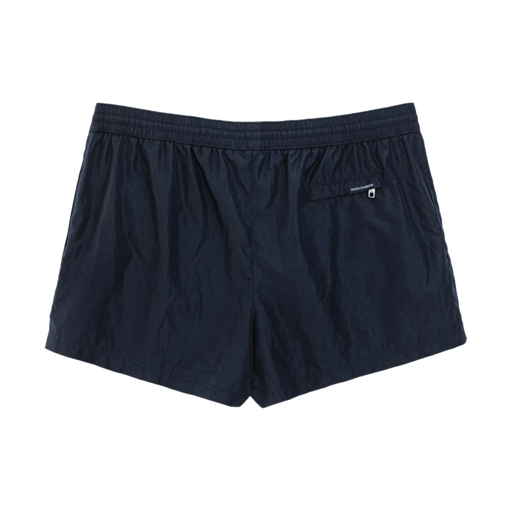 Dolce & Gabbana Geborduurd Logo Kostuum Blue Heren