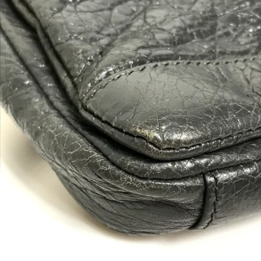 Balenciaga Vintage Pre-owned Leather balenciaga-bags Gray Dames