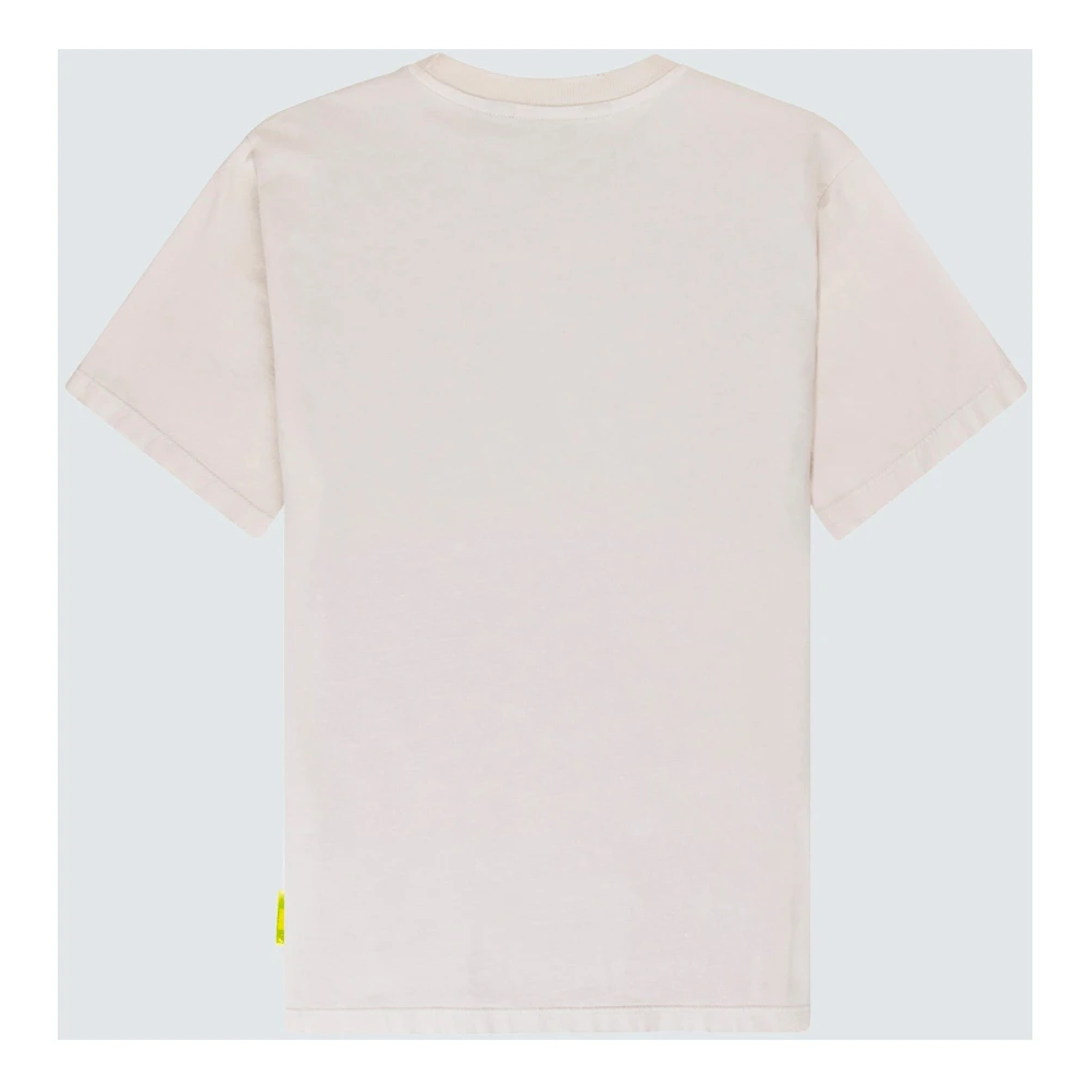 Barrow Vintage Logo Jersey T-Shirt Pink Unisex