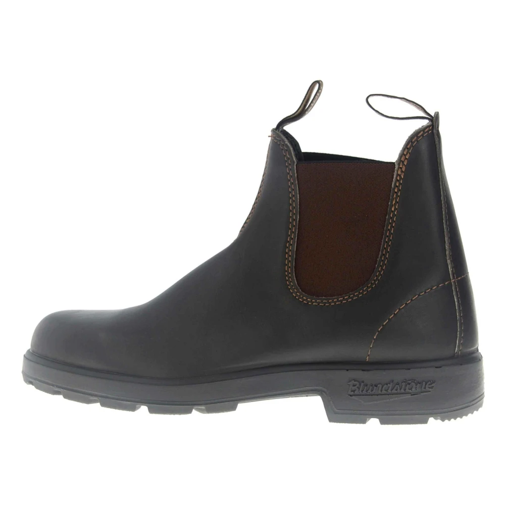Blundstone Unisex Braun, Leder 500 Lederstiefeletten 500 Braun (44), Flach, 1 Bis 3 Cm, Keine, Lässig - Bild 12