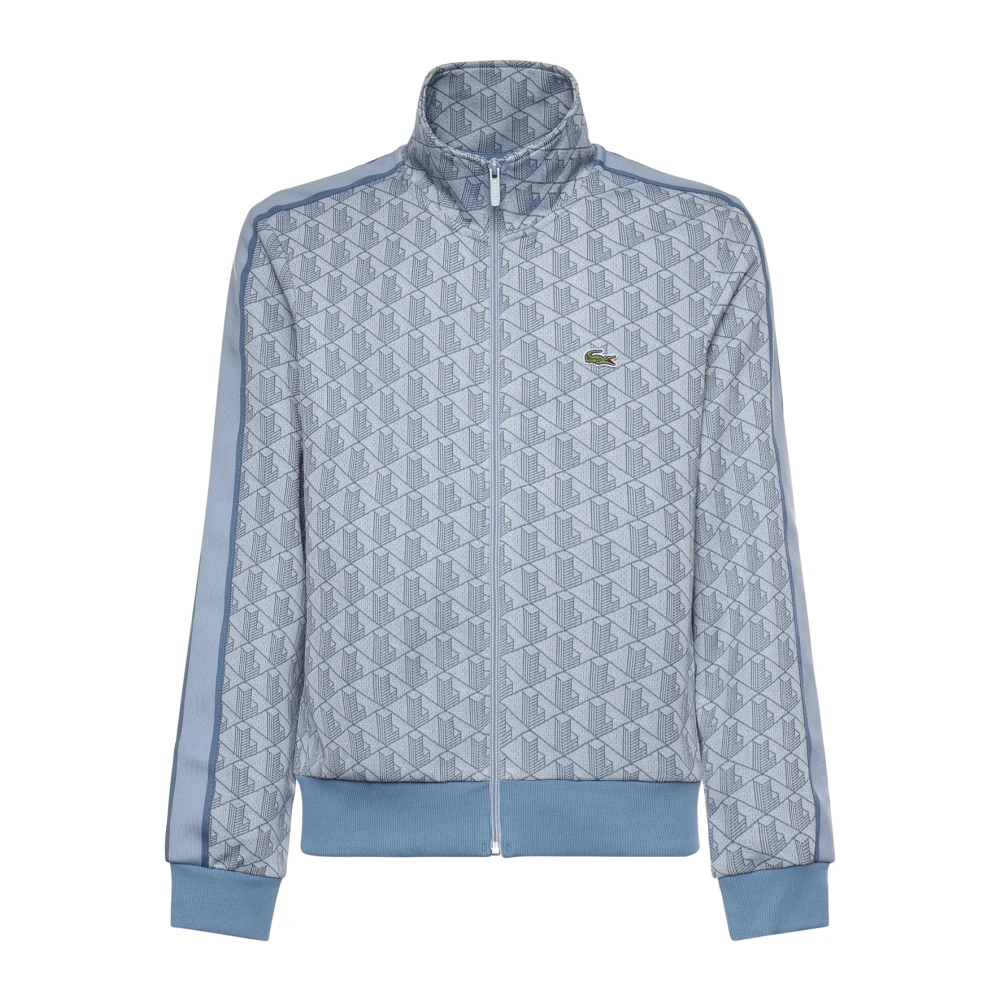 Lacoste Uomo Blu Felpe, L, New,