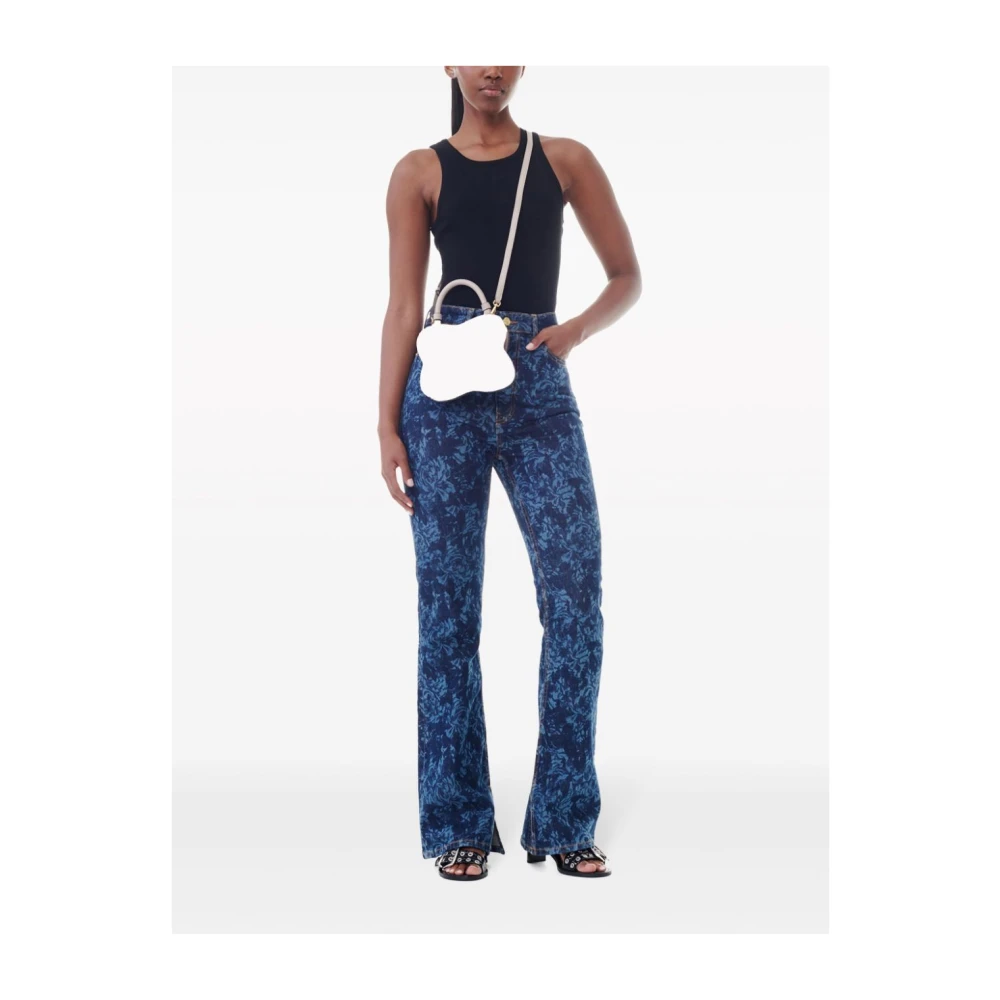 Ganni Klassieke Denim Jeans voor Dagelijks Gebruik Blue Dames