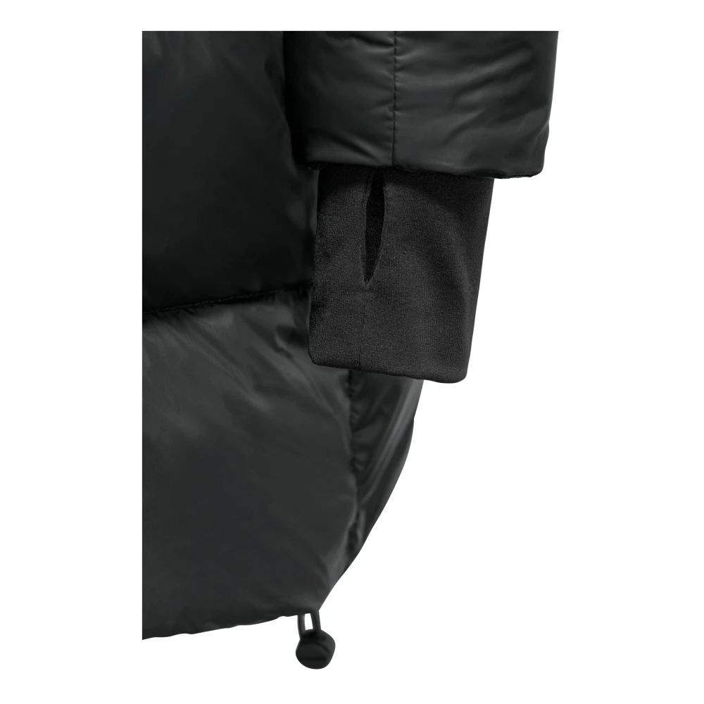 BomBoogie Nylon Donsjas met Capuchon Gray Dames