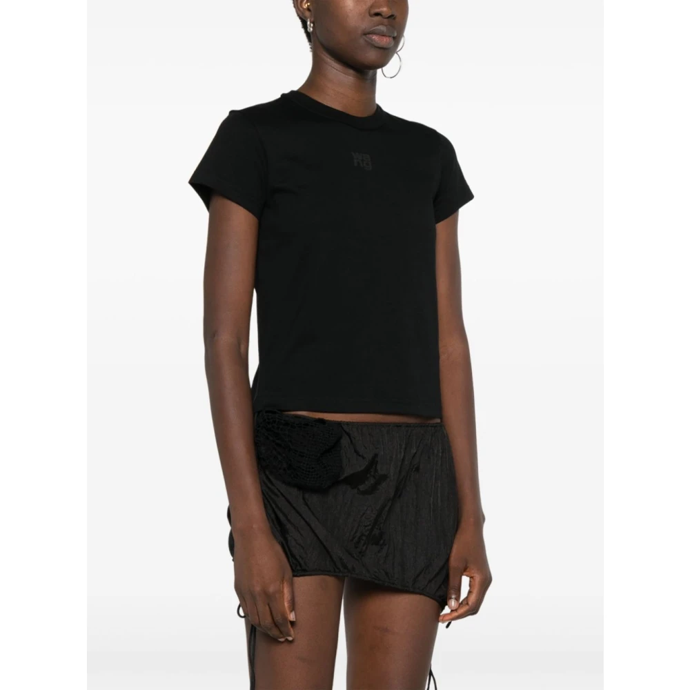 alexander wang Dames T-shirts & Polo's in Zwart Black Dames