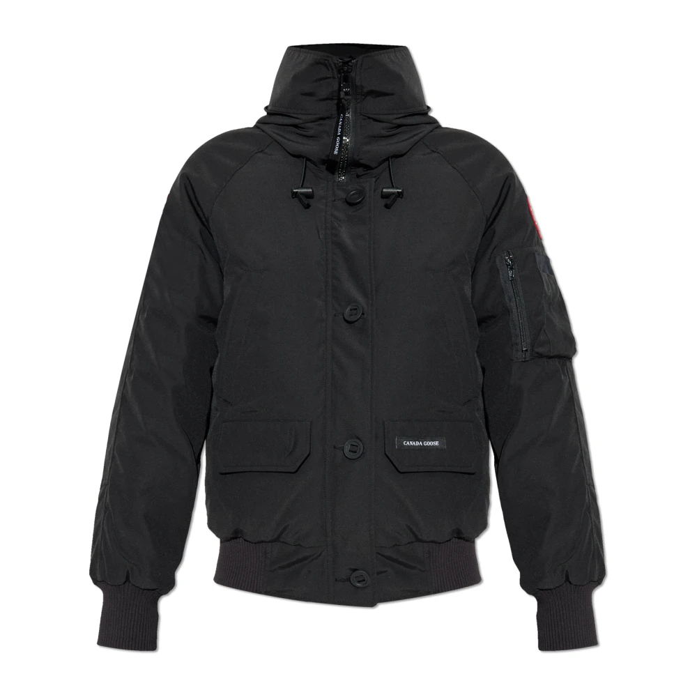 Canada Goose Down Jacket With Hood - Female - Down Jackets - Black - Xs - Jackets