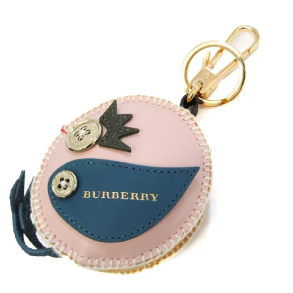 Burberry Vintage Pre-owned Leather key-holders Multicolor Dames