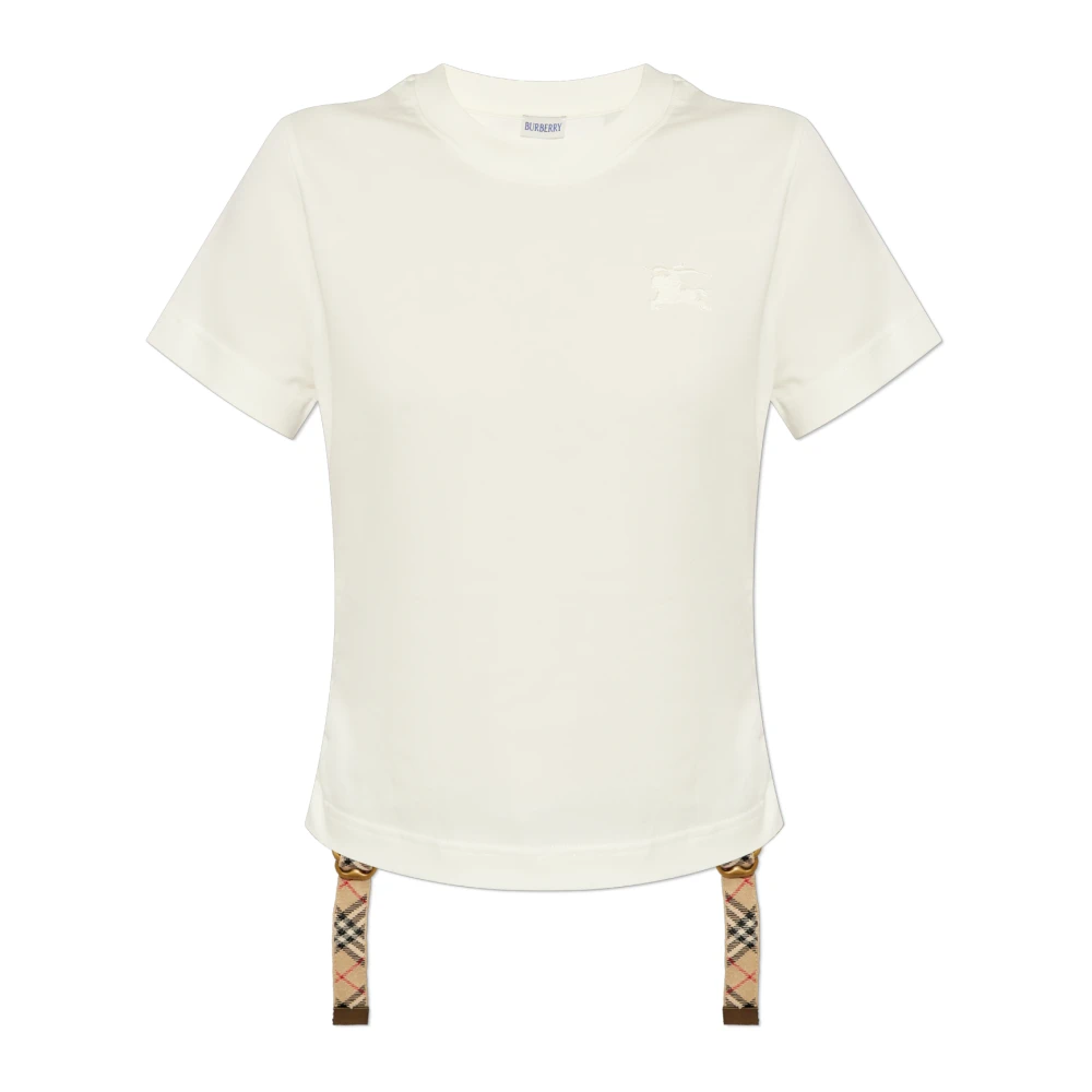 Burberry Donna Bianco Top, S, New,