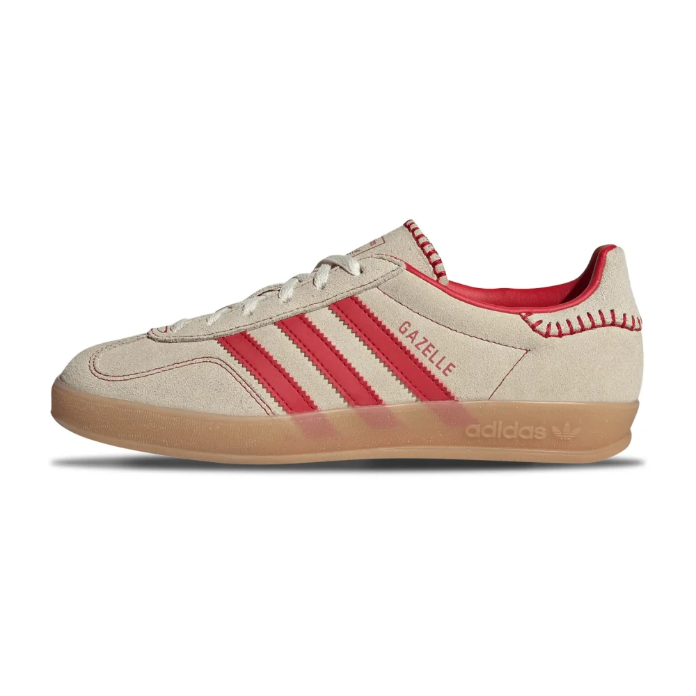 Adidas Women's Beige Gazelle Indoor Trainers - Skateboarding - 7 Uk - Sport