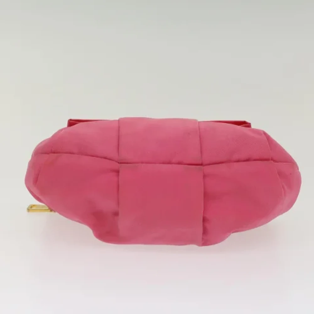 Prada Vintage Pre-owned Leather clutches Pink Dames